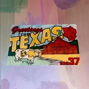 “Greetings from Texas” Postcard